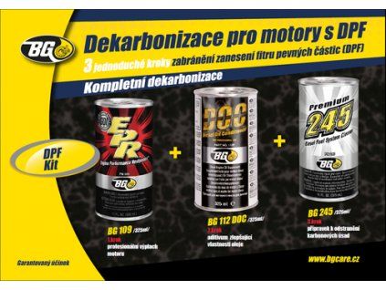 BG6575 KIT MOK dekarbonizace naftových motorů