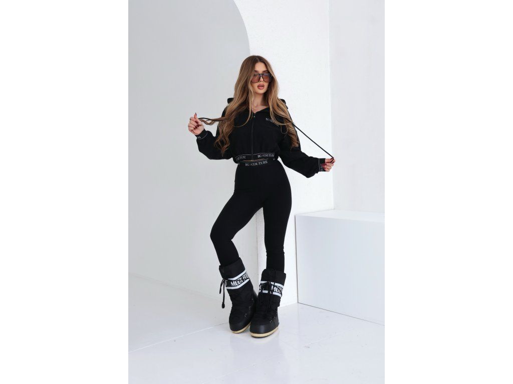 Legíny BG SWAN – zateplené, vysoký pás, 90% bavlna | BGEshop.sk