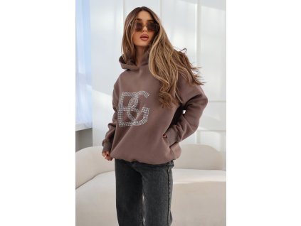 Dámska mikina BG DIAMOND | CAPPUCCINO