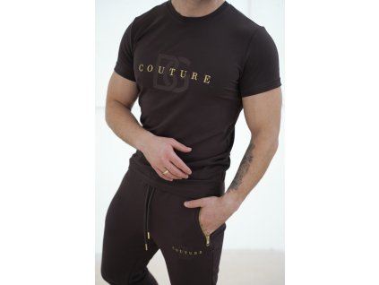 Pánske tričko BG FITO | TMAVÁ ČOKOLÁDA