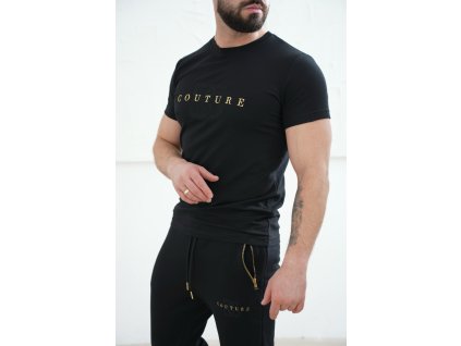 Pánske tričko BG FITO | ČIERNA