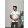 Pánske tričko BG V-NECK | BIELA