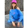 Dámska tepláková súprava BG FUSION | MODRÁ