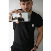 Pánske tričko BG BOND | ČIERNO-BIELE LOGO