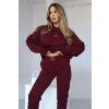Dámska tepláková súprava BG EVER | BORDOVÁ