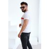 Pánske tričko BG RED | BIELA