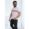 Pánske tričko BG RED | BIELA