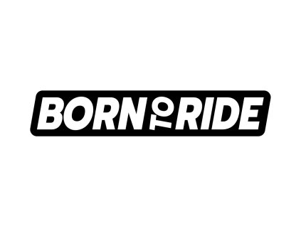 born to ride černá