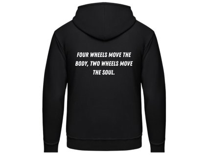 Mikina Four Wheels,Two Wheels
