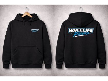 Mikina Wheelife Riders Modrá