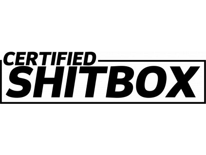 Samolepka shitbox