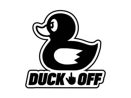 duck off černá