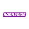 born to ride fialová