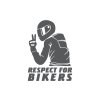 respect for bikers antracit
