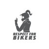enduro respect for bikers girl antracit