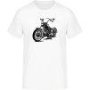 CHOPPER triko bílé