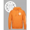 mikina oranžová Cr