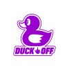 duck off fialová