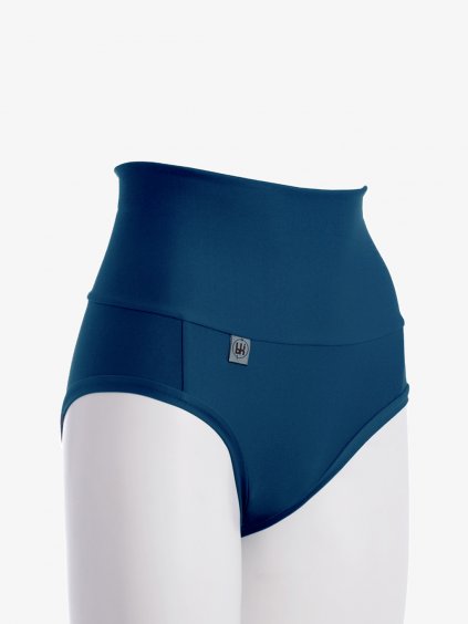 Vysoke kalhotky pole dance BRIGITTE midnight blue BHiStyle 1a