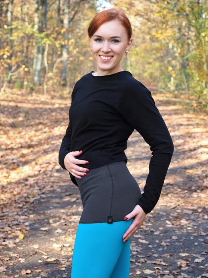 Double back warmer ROSE gray šedá bhistyle 1