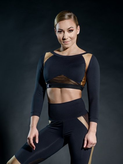 gold crop top fitness gold edition zlata cerna sitka bhistyle front04
