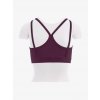 Sportovni podprsenka pole dance PAULINE burgundy red BHiStyle 2