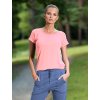 Dámské bambusové triko AGNES powder pink BHiStyle 3