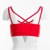 sportovni podprsenka pole dance manon red cervena bhistyle back2