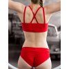 sportovni podprsenka pole dance manon red cervena bhistyle back.