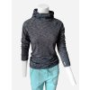 Dámská mikina s kapucí CATHERINE dark blue & camel od BHiStyle 1