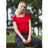 bamboo triko yoga agnes ruby red rubinova cervena bhistyle front a