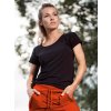 bamboo triko yoga agnes black cerna bhistyle front3a