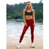 damske leginy bambusove yoga carmen tanzania red bhistyle front