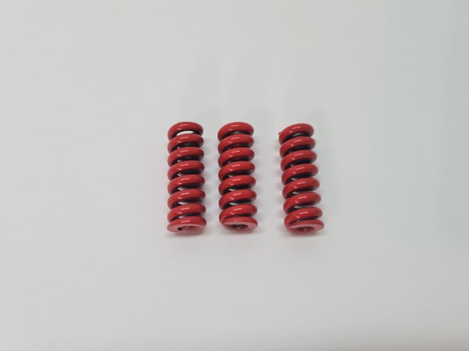 Pružinky spojky červené - Zánovní