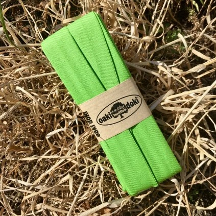 3 m úpletový proužek zelené jablko 20 mm