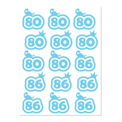 velikost 80 86