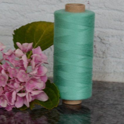 niť návin 1000 m zelená mint