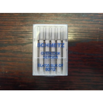 Schmetz jehly do overlocku ELx705 SUK CF 80/12