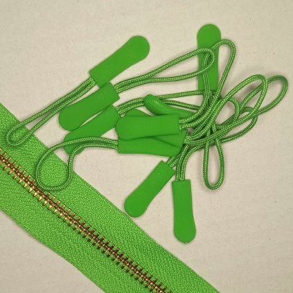 taháček na zip - zelený