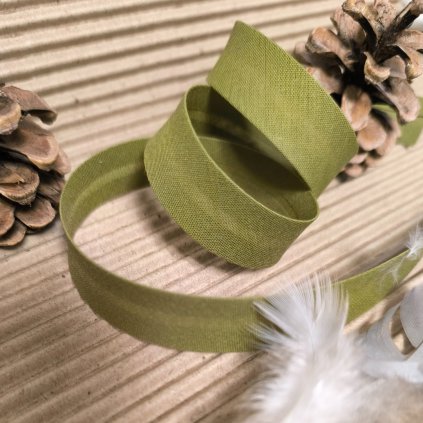 0 5 m lemovaci prouzek myslivecky 18 mm bavlna polyester biaska