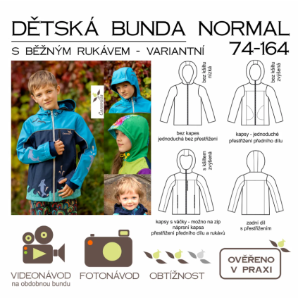 caramilla_detska_bunda_normal_tisteny_strih