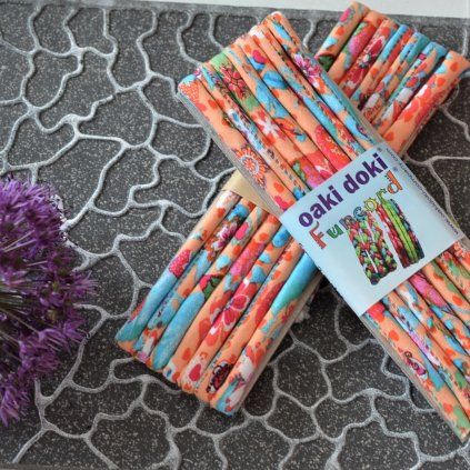 funcord 5 mm 2 metry - oranžová louka