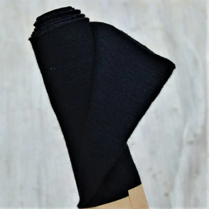 náplet jemný 15 x 70 cm černý