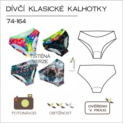 divci kalhotky klasicke