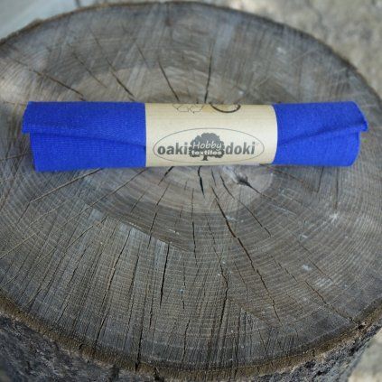 náplet jemný 15 x 70 cm berlínská modř