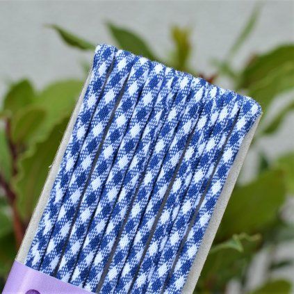 funcord 3 mm 3 metry - modré kárečko