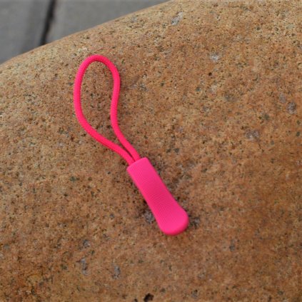 taháček na zip - magenta
