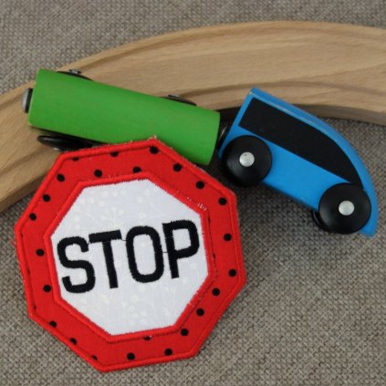 Nášivka Dopravní značka Stop