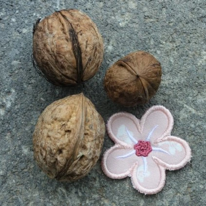 Nášivka Kvítek růžový