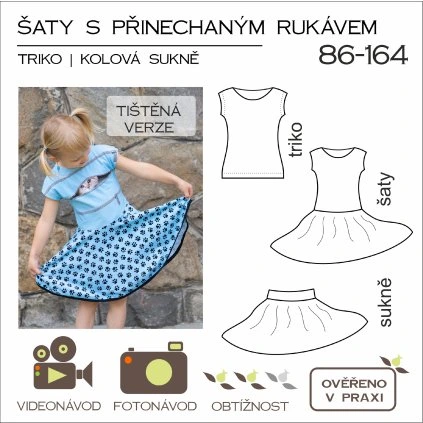 prinechany rukav kolova sukne